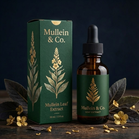 Gotas para el cuidado avanzado de los pulmones de Mullein & Co.™