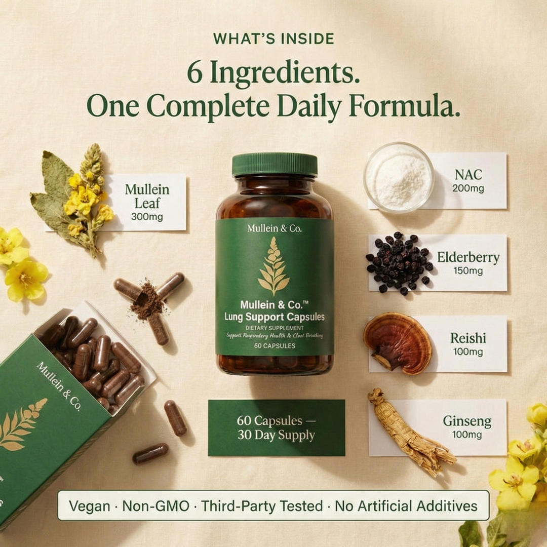 Mullein & Co.™ Lung Support Capsules