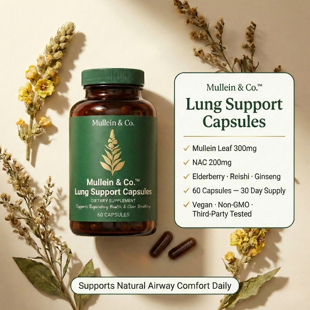 Mullein & Co.™ Lung Support Capsules