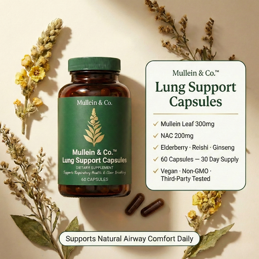 Mullein & Co.™ Lung Support Capsules